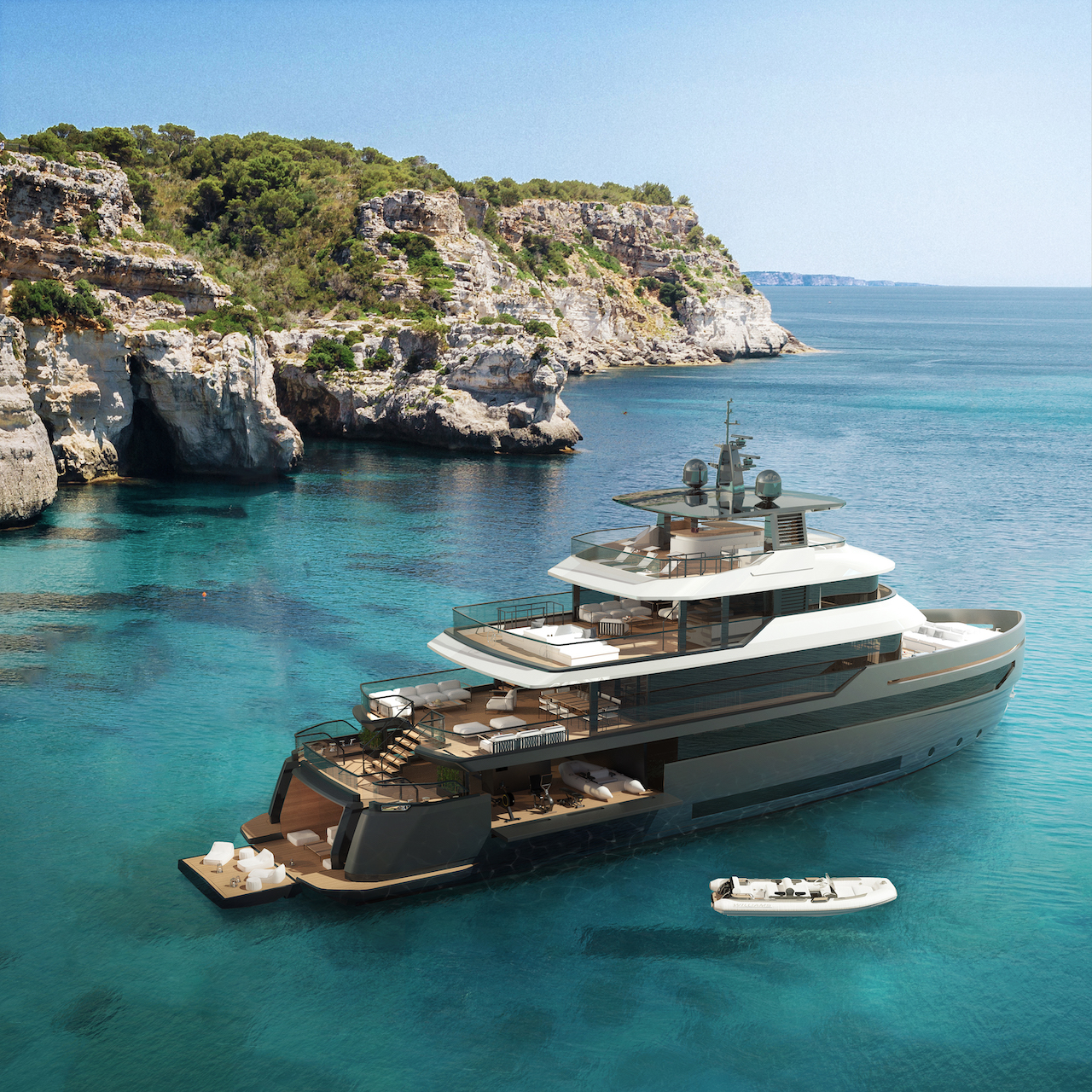 Yacht B.YOND 37M, Benetti | CHARTERWORLD Luxury Superyacht Charters